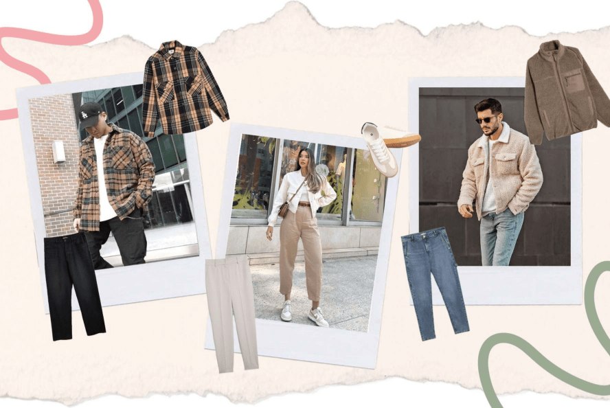 camisa de cuadros para hombre casuales